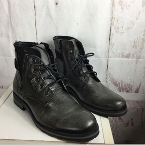 SALE‼️- Joe’s Jeans BLK Boots Side Zipper/Lace